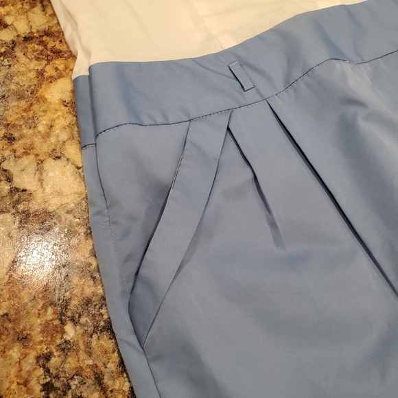 NWT White Blue Dress - Picture 4 of 7